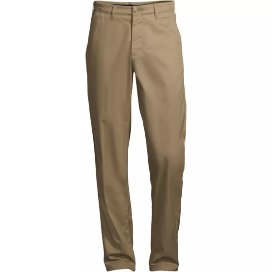 School Uniform Men's Big Traditional Fit Plain Front Chino Pants - primary