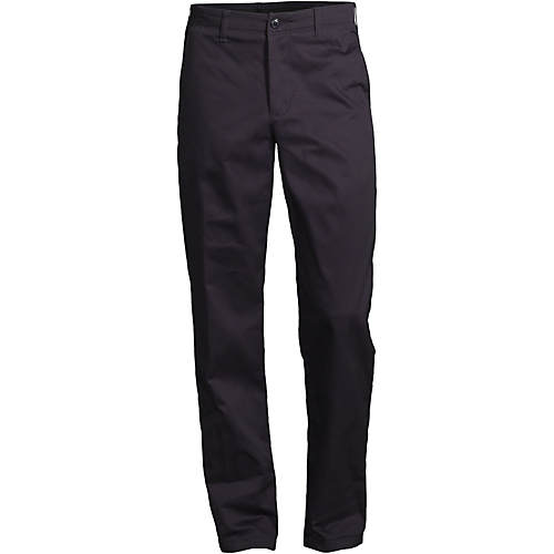 Men's Traditional Fit Plain Front Chino Pants - Secondary