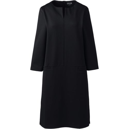 chinese dress ladies Linen shirt dress with 3/4 sleeve 2356# – Xiaolizi
