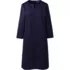 Women's Ponte 3/4 Sleeve Split Neck Shift Dress, Front