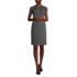 Women's Short Sleeve Ponte Dress, Front