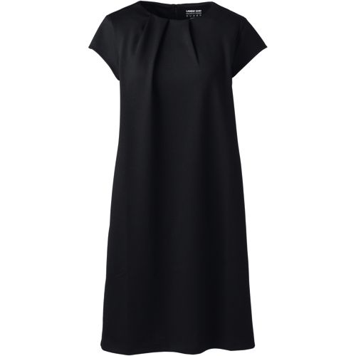 Women's Short Sleeve Ponte Dress