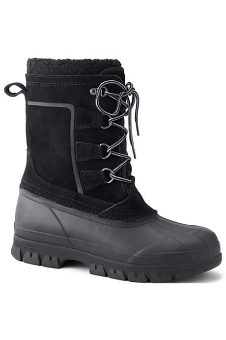 Men's Expedition Suede Insulated Winter Snow Boots