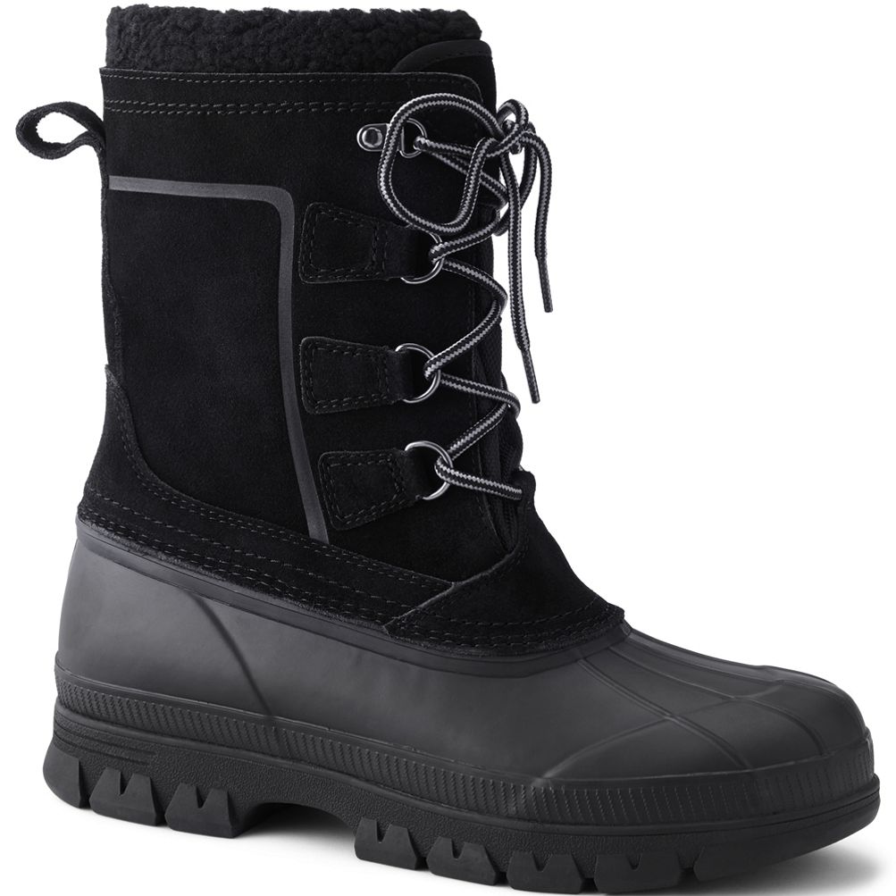 Lands end cheap snow boots mens