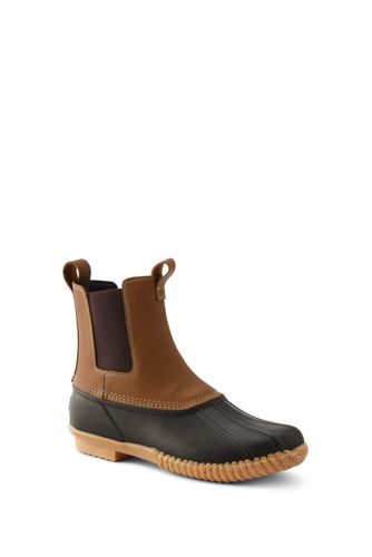 slip on duck boots