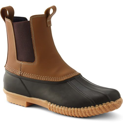 duck slip on boots