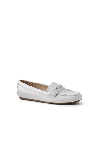 leather slip on shoes womens