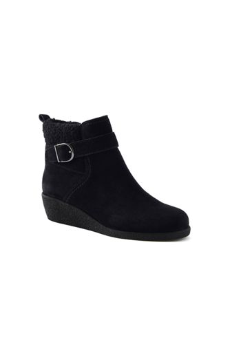 women's booties in wide width