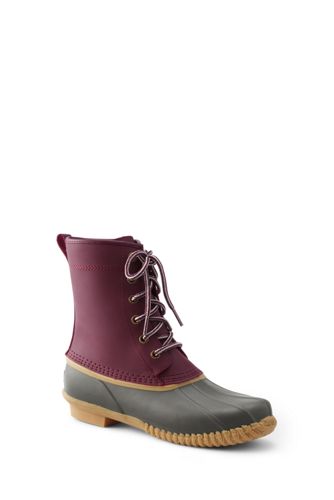 womens lined duck boots