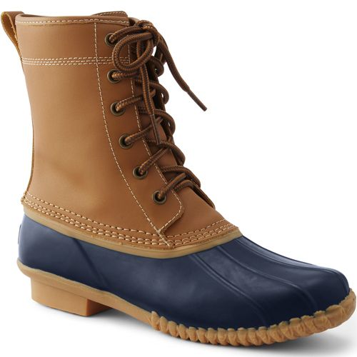 Lands end shop duck boots mens