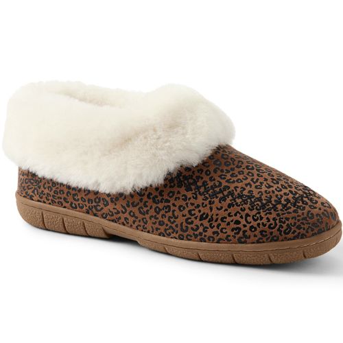 Women's Fuzzy Shearling Embroidered | Lands' End