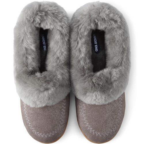 Lands end clearance sheepskin slippers