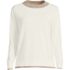 Women's Fine Gauge Cotton Crewneck Sweater, Front