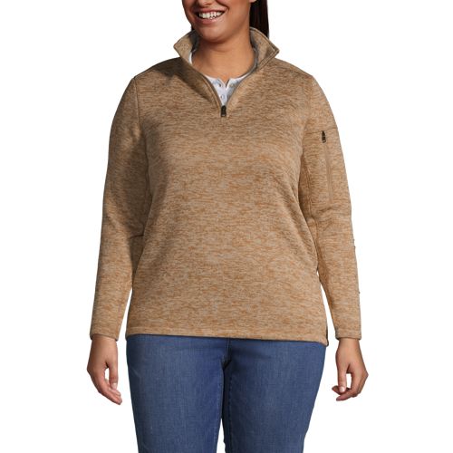 fleece pullover jacket women's