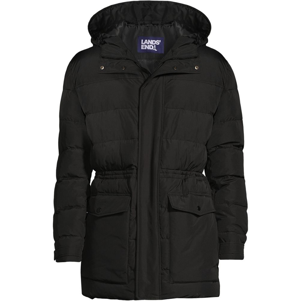 Men s Thermoplume Down Alternative Parka Lands End