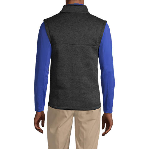 School Uniform Men's Sweater Fleece Vest - Secondary