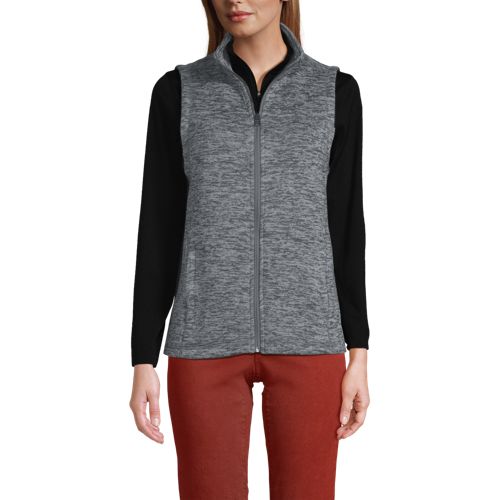 Women's Plus Size Marinac Fleece Vests, Custom Logo Fleece Vests