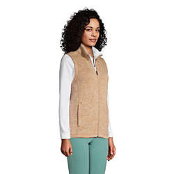 Women's Sweater Fleece Vest, alternative image