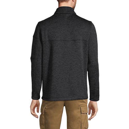 Men's Sweater Fleece Quarter Zip Pullover - Secondary
