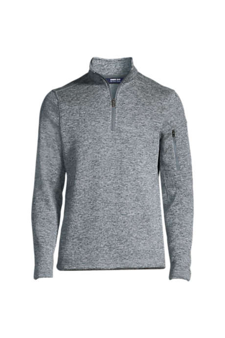 Men's Custom Embroidered Sweater Fleece Quarter Zip Pullover
