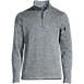 Men's Sweater Fleece Quarter Zip Pullover, Front