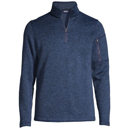 Men's Custom Embroidered Sweater Fleece Quarter Zip Pullover