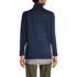 Women's Sweater Fleece Quarter Zip Pullover, Back