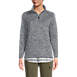 School Uniform Women's Sweater Fleece Quarter Zip Pullover, Front