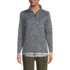 Women's Sweater Fleece Quarter Zip Pullover, Front