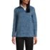 Women's Sweater Fleece Quarter Zip Pullover, Front