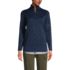 Women's Sweater Fleece Quarter Zip Pullover, Front