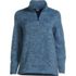 Women's Sweater Fleece Quarter Zip Pullover, Front