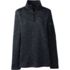 Women's Sweater Fleece Quarter Zip Pullover, Front