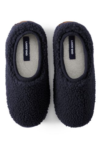 lands end fleece slippers