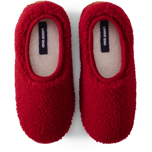 Lands End Kids Fuzzy Slippers