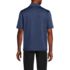 School Uniform Men's Rapid Dry Space Dye Polo Shirt, Back