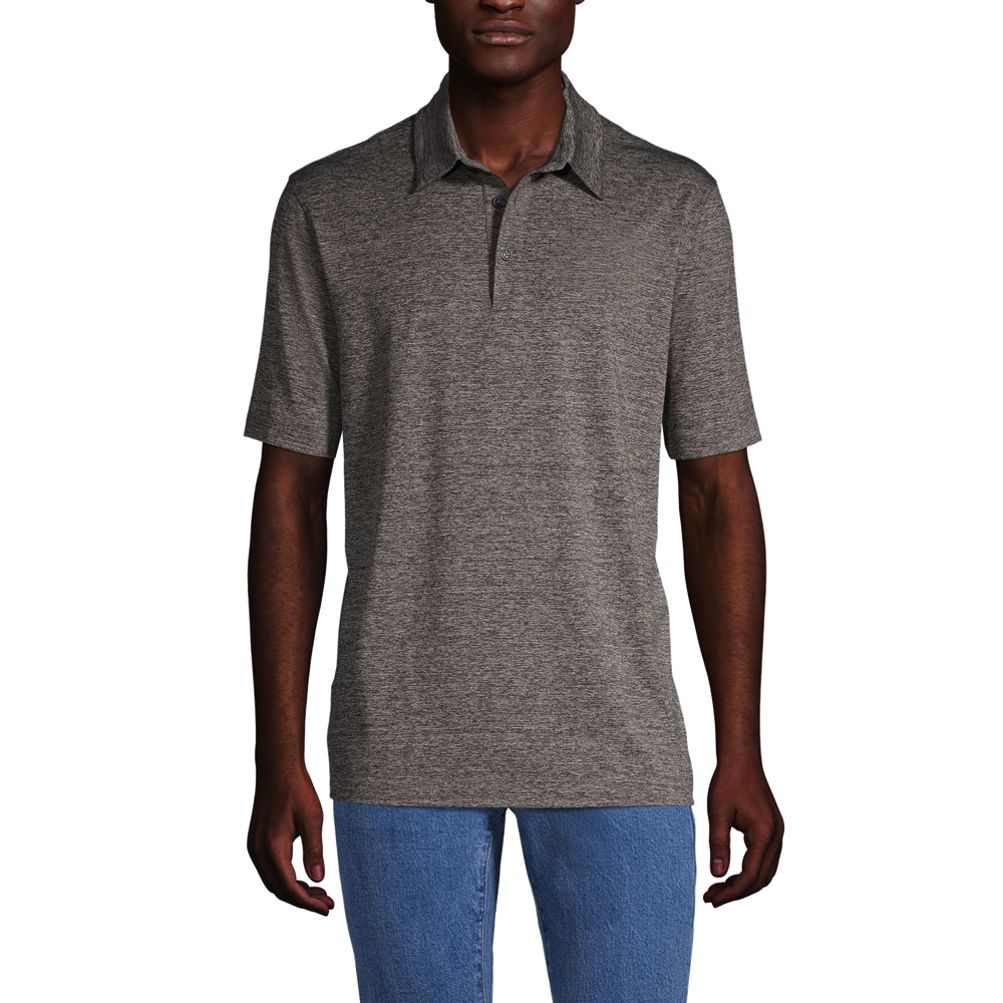 Super Longline Polo Shirt With Check Hem – Demo Shop