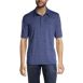 School Uniform Men's Rapid Dry Space Dye Polo Shirt, Front