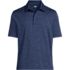 School Uniform Men's Rapid Dry Space Dye Polo Shirt, Front