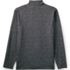 School Uniform Unisex Rapid Dry Space Dye Quarter Zip Pullover Shirt, Back