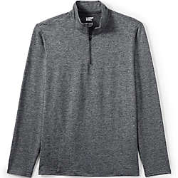 Unisex Big Rapid Dry Space Dye Quarter Zip Pullover Shirt, Front