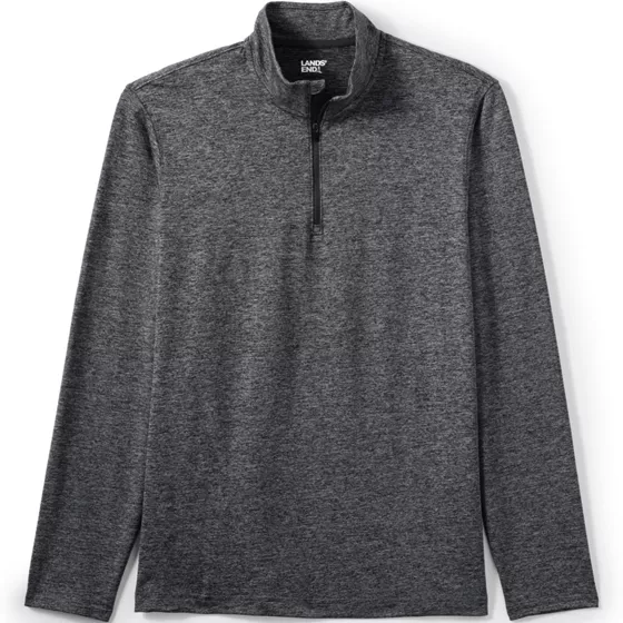 Unisex Rapid Dry Space Dye Quarter Zip Pullover Shirt - primary