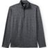 School Uniform Unisex Rapid Dry Space Dye Quarter Zip Pullover Shirt, Front
