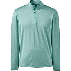 Unisex Rapid Dry Space Dye Quarter Zip Pullover Shirt, Front