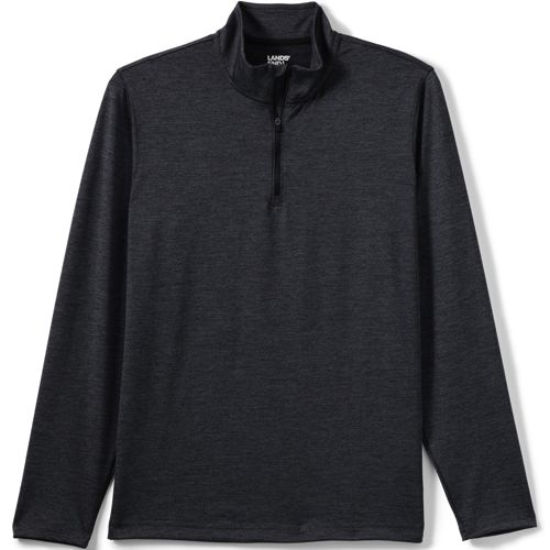 Unisex Rapid Dry Space Dye Quarter Zip Pullover Shirt
