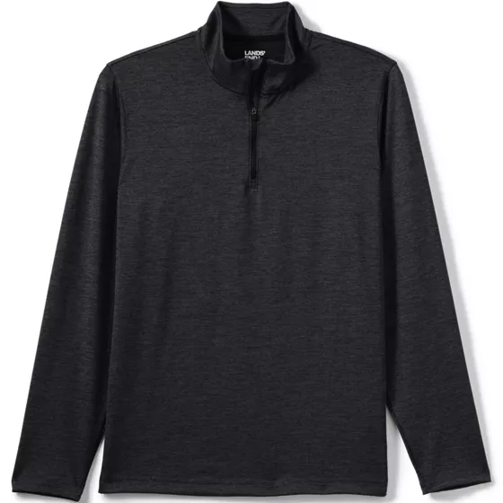 Unisex Rapid Dry Space Dye Quarter Zip Pullover Shirt - primary