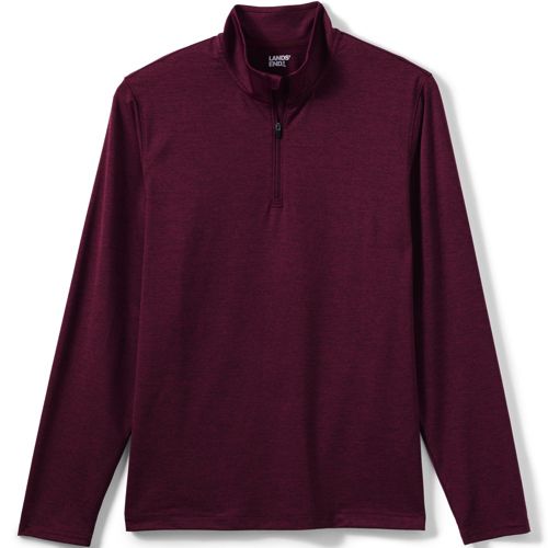 Unisex Rapid Dry Space Dye Quarter Zip Pullover Shirt