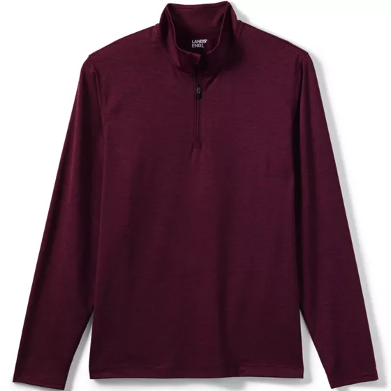 Unisex Rapid Dry Space Dye Quarter Zip Pullover Shirt - primary