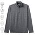 Unisex Rapid Dry Space Dye Quarter Zip Pullover Shirt, alternative image