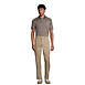 School Uniform Men's Rapid Dry Tonal Stripe Polo Shirt, alternative image